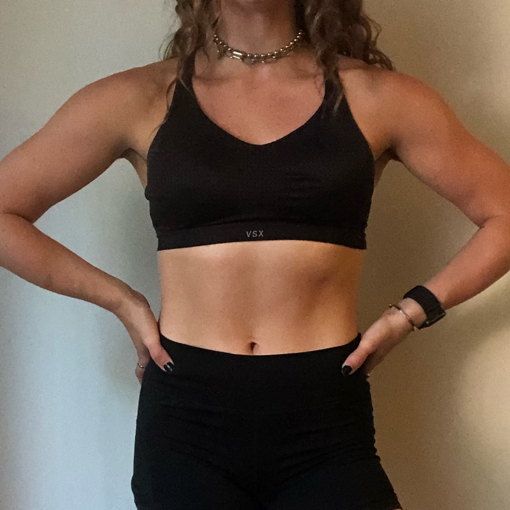 VS cross back sports bra bundle